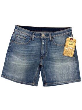 True Religion Womens Denim Shorts 28 Italy Western Travel Comfort